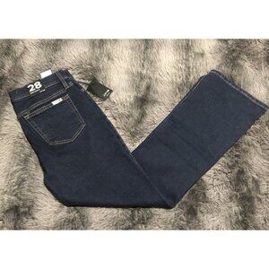 Joe's Women's Jeans The OG Straight Ankle, Size 28, Petite, Bootcut, Dark Wash